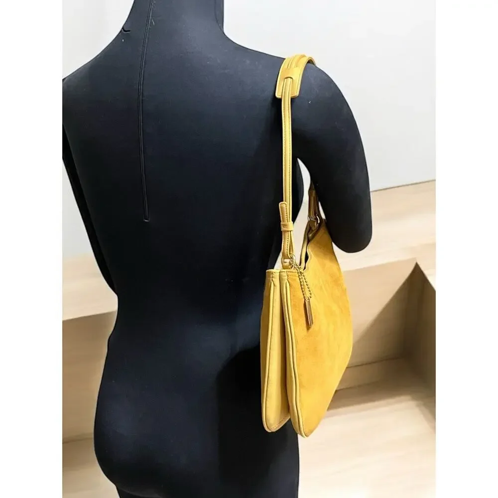 Vintage Coach 8164 Girlie Suede Hobo Bag